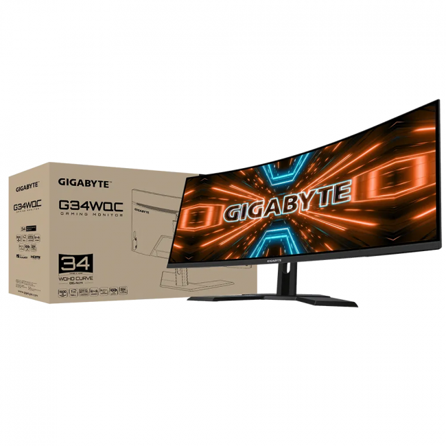 Монитор Gigabyte 20VM0-G34WQCABI-1EKR — для бизнеса и офиса Монитор Gigabyte 20VM0-G34WQCABI-1EKR — для бизнеса и офиса