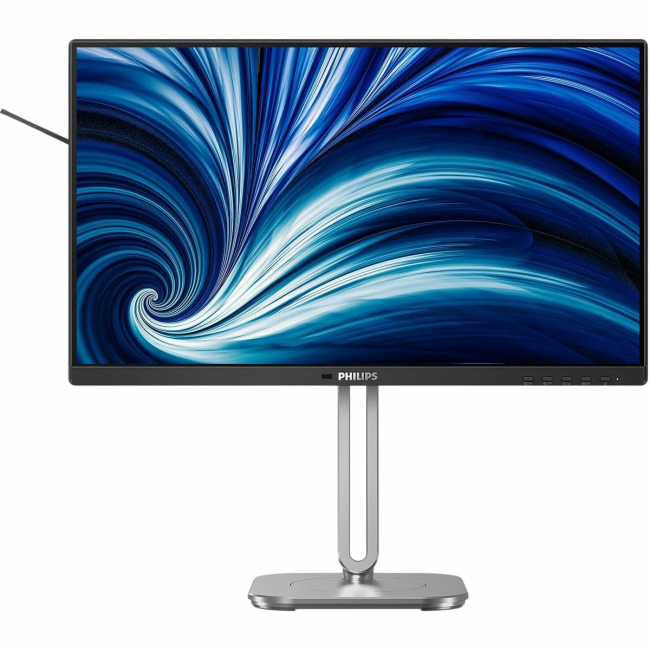 Монитор Philips 24B2N4200 23.8'', 1920x1080, IPS, 120hz, 50M:1, 300cd, 4ms, VGA, HDMI 1.4, DP 1.2, 4xUSB 3.2, Speakers, H. adj 150mm, pivot, VESA, 3Y, Black Philips 24B2N4200 — для бизнеса и офиса Монитор Philips 24B2N4200 23.8'', 1920x1080, IPS, 120hz, 50M:1, 300cd, 4ms, VGA, HDMI 1.4, DP 1.2, 4xUSB 3.2, Speakers, H. adj 150mm, pivot, VESA, 3Y, Black Philips 24B2N4200 — для бизнеса и офиса