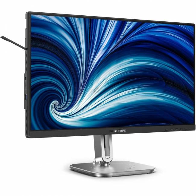 Монитор Philips 24B2N4200 23.8'', 1920x1080, IPS, 120hz, 50M:1, 300cd, 4ms, VGA, HDMI 1.4, DP 1.2, 4xUSB 3.2, Speakers, H. adj 150mm, pivot, VESA, 3Y, Black Philips 24B2N4200 — для бизнеса и офиса Монитор Philips 24B2N4200 23.8'', 1920x1080, IPS, 120hz, 50M:1, 300cd, 4ms, VGA, HDMI 1.4, DP 1.2, 4xUSB 3.2, Speakers, H. adj 150mm, pivot, VESA, 3Y, Black Philips 24B2N4200 — для бизнеса и офиса