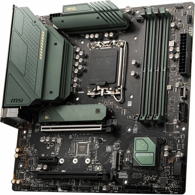Материнская плата MSI MAG B660M BAZOOKA DDR4 — для бизнеса и офиса Материнская плата MSI MAG B660M BAZOOKA DDR4 — для бизнеса и офиса
