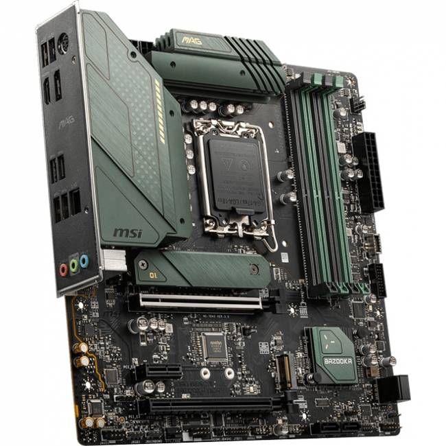 Материнская плата MSI MAG B660M BAZOOKA DDR4 — для бизнеса и офиса Материнская плата MSI MAG B660M BAZOOKA DDR4 — для бизнеса и офиса