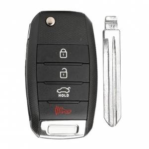 Корпус выкидного ключа HYUNDAI 3+1 кнопки HY-11D HYN14R, с лого