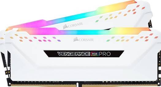 Память оперативная Corsair VENGEANCE RGB PRO CMW16GX4M2C3600C18W — для бизнеса и офиса Память оперативная Corsair VENGEANCE RGB PRO CMW16GX4M2C3600C18W — для бизнеса и офиса