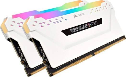 Память оперативная Corsair VENGEANCE RGB PRO CMW16GX4M2C3600C18W — для бизнеса и офиса Память оперативная Corsair VENGEANCE RGB PRO CMW16GX4M2C3600C18W — для бизнеса и офиса