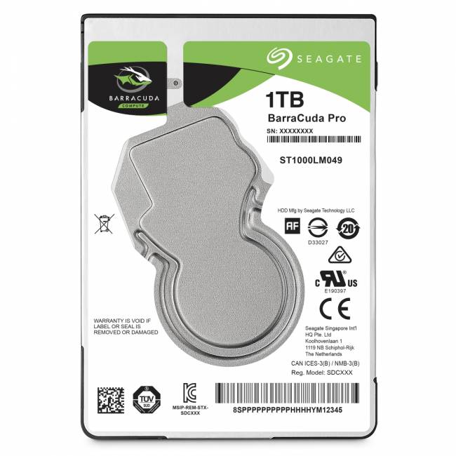 Жесткий диск Seagate BarraCuda Pro Compute ST1000LM049 — для бизнеса и офиса Жесткий диск Seagate BarraCuda Pro Compute ST1000LM049 — для бизнеса и офиса