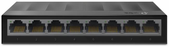 Коммутатор TP-Link LS1008G — для бизнеса и офиса Коммутатор TP-Link LS1008G — для бизнеса и офиса
