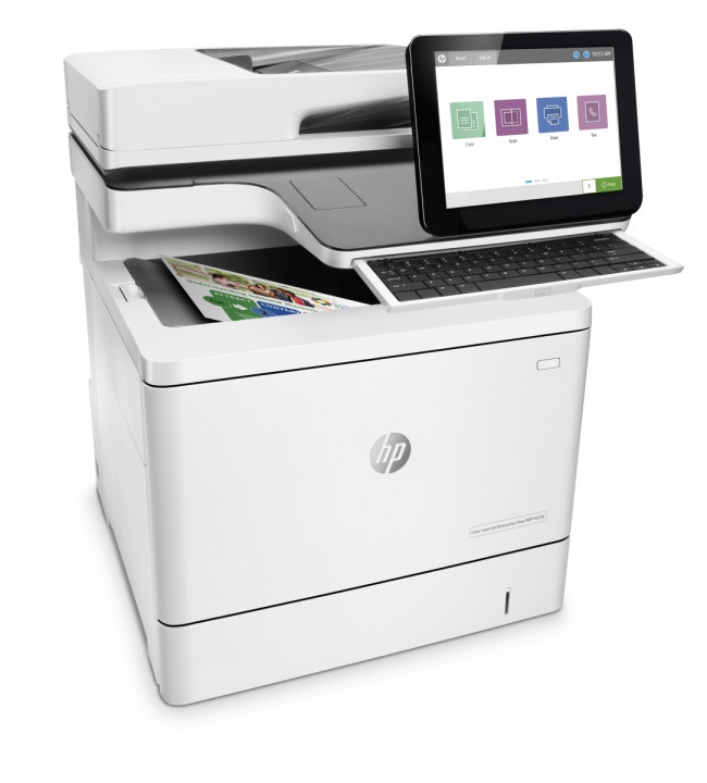 Лазерное МФУ HP Color LaserJet Enterprise MFP M578C — для бизнеса и офиса Лазерное МФУ HP Color LaserJet Enterprise MFP M578C — для бизнеса и офиса
