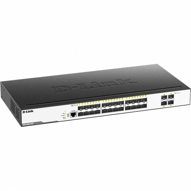 Коммутатор D-Link DGS-3000-28XS/B1A — для бизнеса и офиса