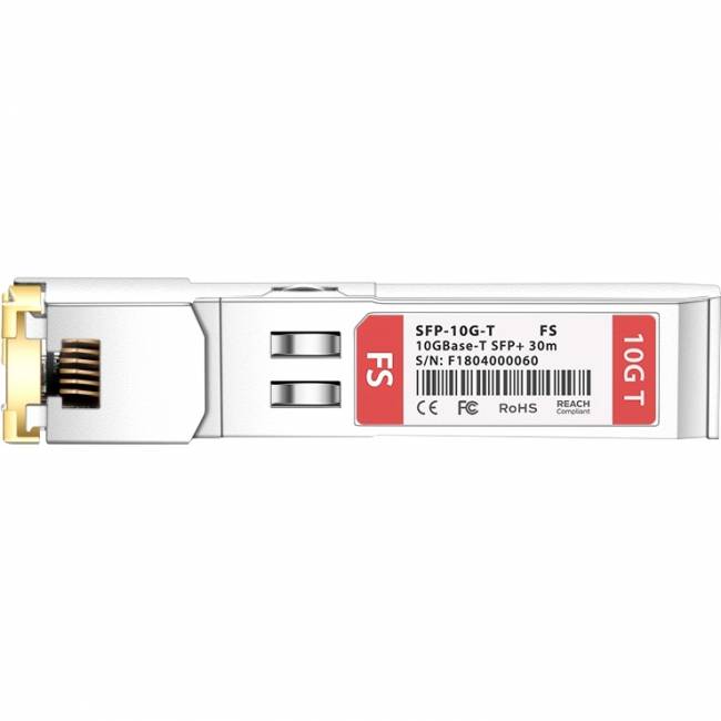Трансивер FS SFP-10G-T — для бизнеса и офиса Трансивер FS SFP-10G-T — для бизнеса и офиса