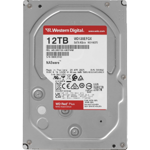 Жесткий диск WD Red Plus 12Tb (WD120EFGX)