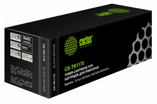 - Cactus CS-TK1170 — для бизнеса и офиса