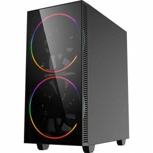 Компьютерный корпус, без блока питания ATX GameMax Black Hole