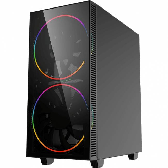 Компьютерный корпус, без блока питания ATX GameMax Black Hole — для бизнеса и офиса Компьютерный корпус, без блока питания ATX GameMax Black Hole — для бизнеса и офиса