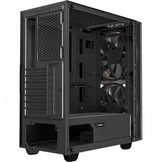 Компьютерный корпус, без блока питания ATX GameMax Black Hole — для бизнеса и офиса Компьютерный корпус, без блока питания ATX GameMax Black Hole — для бизнеса и офиса