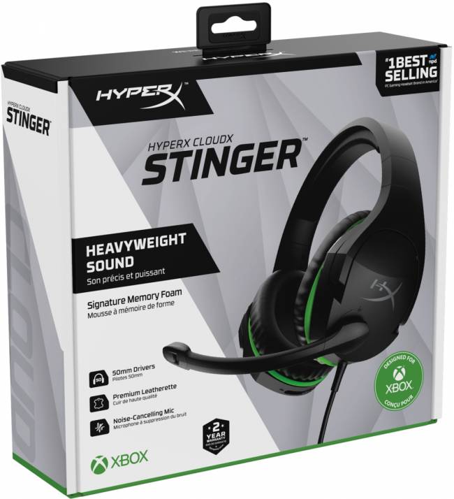Гарнитура HyperX CloudX Stinger — для бизнеса и офиса Гарнитура HyperX CloudX Stinger — для бизнеса и офиса