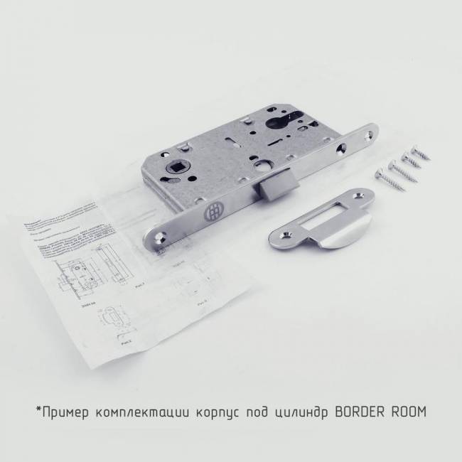 Корпус под цилиндр BORDER ROOM хром — для бизнеса и офиса Корпус под цилиндр BORDER ROOM хром — для бизнеса и офиса