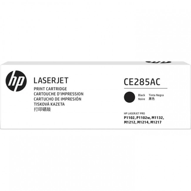 Тонер-картридж HP 85A Black Contract Original LaserJet Toner Cartridge (CE285AC) — для бизнеса и офиса