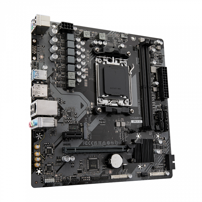 Материнская плата GIGABYTE A620M H — для бизнеса и офиса Материнская плата GIGABYTE A620M H — для бизнеса и офиса