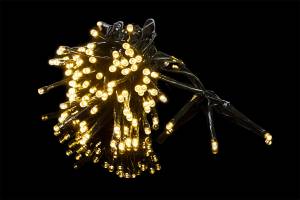Гирлянда Гирлянда 200LED 220V, 8 режимов, 20 м, нить, мягкий белый