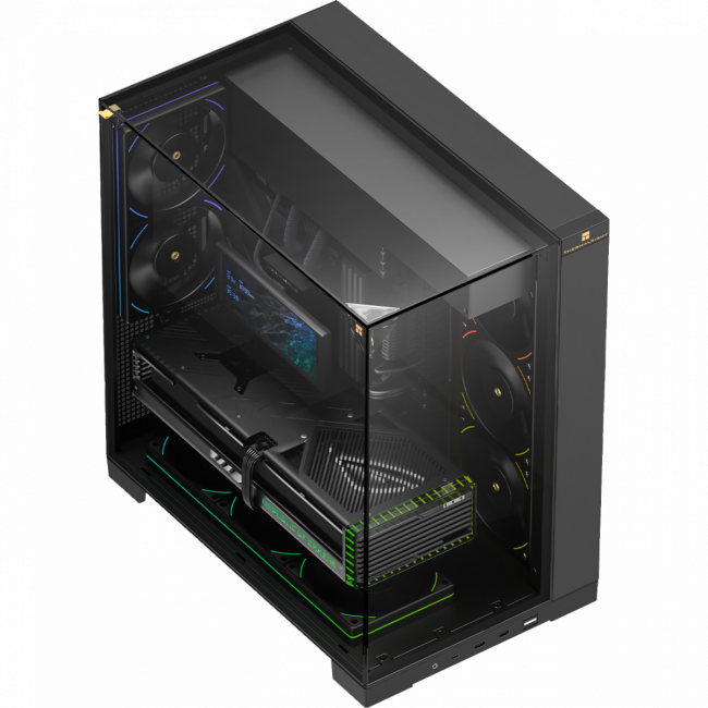 Корпус без блока питания Thermalright A70 Black — для бизнеса и офиса Корпус без блока питания Thermalright A70 Black — для бизнеса и офиса