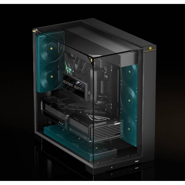 Корпус без блока питания Thermalright A70 Black — для бизнеса и офиса Корпус без блока питания Thermalright A70 Black — для бизнеса и офиса