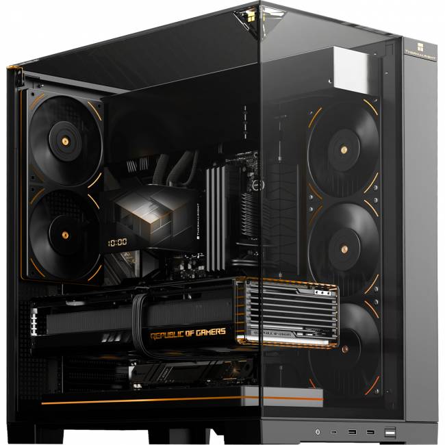 Корпус без блока питания Thermalright A70 Black — для бизнеса и офиса Корпус без блока питания Thermalright A70 Black — для бизнеса и офиса