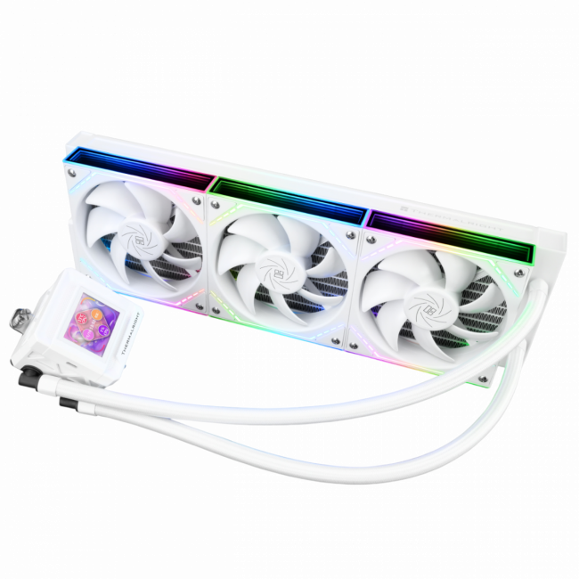 Водяное охлаждение для процессора Thermalright Frozen Warframe SE 360 ARGB V2 White — для бизнеса и офиса Водяное охлаждение для процессора Thermalright Frozen Warframe SE 360 ARGB V2 White — для бизнеса и офиса