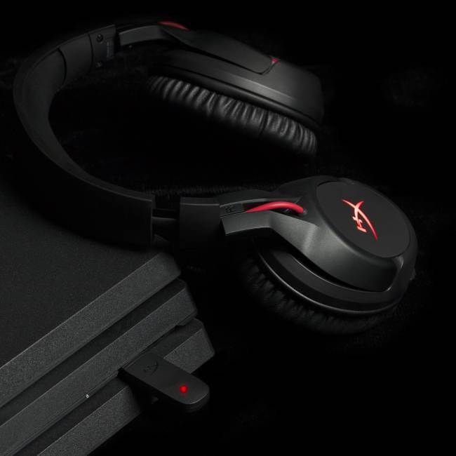 Гарнитура игровая HP HyperX Cloud Flight (HX-HSCF-BK/AM) (4P5L4AA#ABL) — для бизнеса и офиса