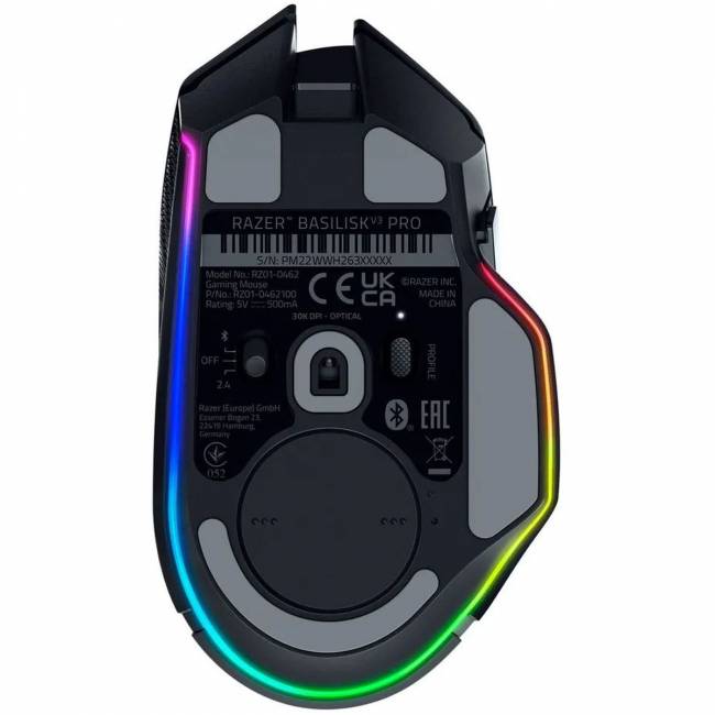 Игровая мышь Razer Basilisk V3 Pro 35K - Black gaming mouse Razer Basilisk V3 Pro 35K - Black gaming mouse RZ01-05240100-R3G1 — для бизнеса и офиса Игровая мышь Razer Basilisk V3 Pro 35K - Black gaming mouse Razer Basilisk V3 Pro 35K - Black gaming mouse RZ01-05240100-R3G1 — для бизнеса и офиса