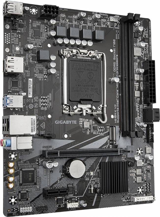 Материнская плата Gigabyte H610M K V2 — для бизнеса и офиса Материнская плата Gigabyte H610M K V2 — для бизнеса и офиса