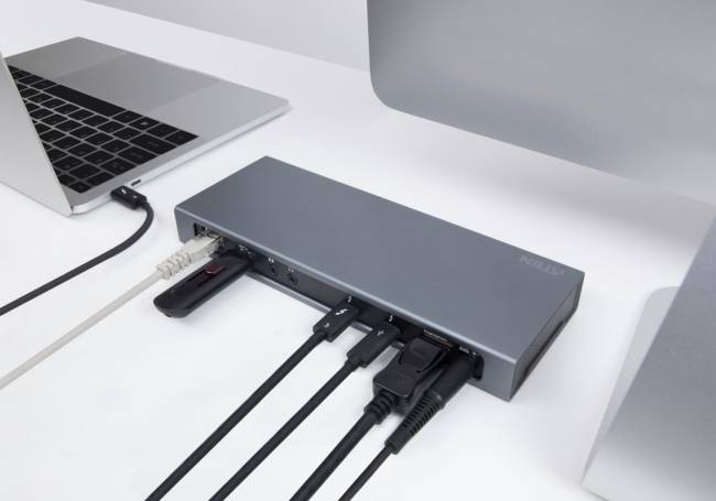 2-Порта Thunderbolt 3.0 прибор совместного использования ATEN UH7230 — для бизнеса и офиса 2-Порта Thunderbolt 3.0 прибор совместного использования ATEN UH7230 — для бизнеса и офиса