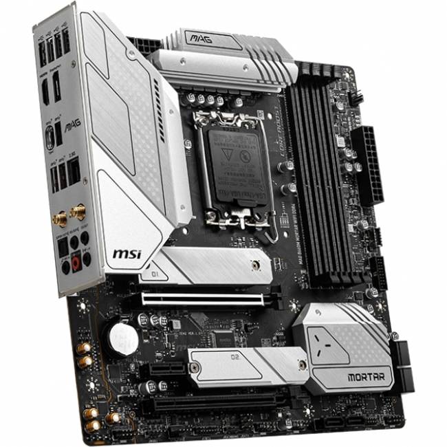 Материнская плата MSI MAG B660M MORTAR WIFI DDR4 — для бизнеса и офиса Материнская плата MSI MAG B660M MORTAR WIFI DDR4 — для бизнеса и офиса