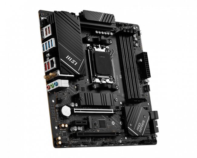 Материнская плата MSI PRO B650M-A WIFI — для бизнеса и офиса Материнская плата MSI PRO B650M-A WIFI — для бизнеса и офиса
