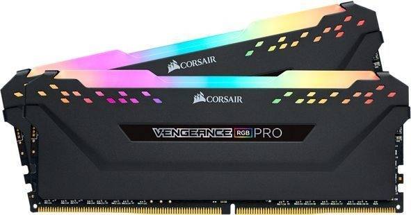 Память оперативная Corsair VENGEANCE RGB PRO CMW16GX4M2D3600C18 — для бизнеса и офиса Память оперативная Corsair VENGEANCE RGB PRO CMW16GX4M2D3600C18 — для бизнеса и офиса