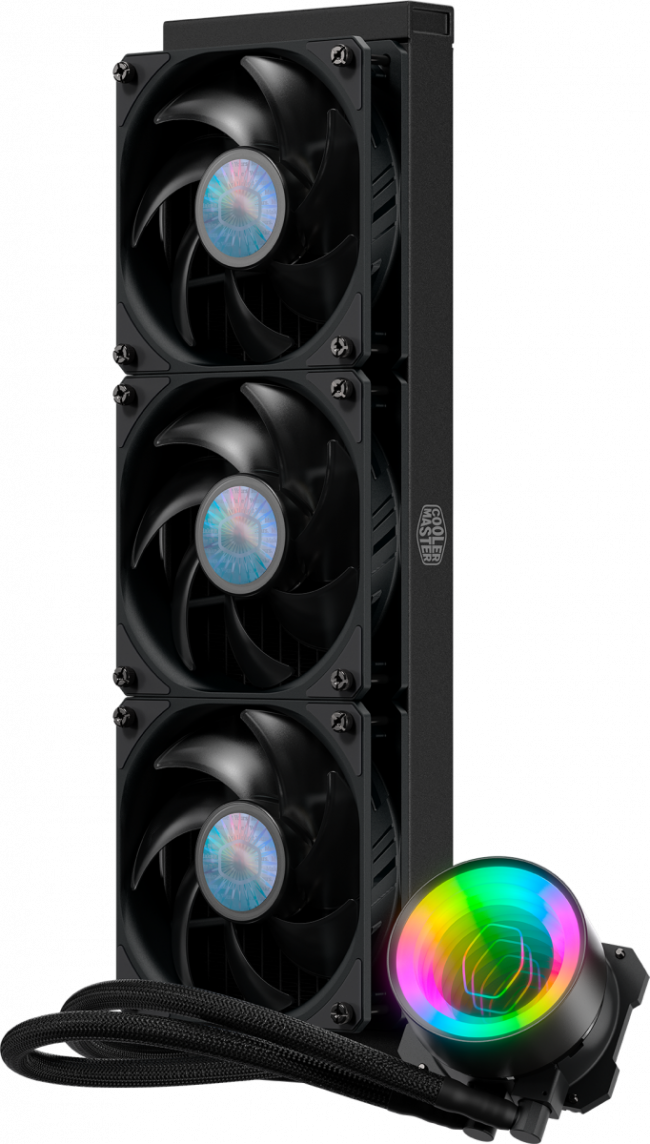 Система охлаждения Cooler Master MasterLiquid ML360 Mirror — для бизнеса и офиса Система охлаждения Cooler Master MasterLiquid ML360 Mirror — для бизнеса и офиса