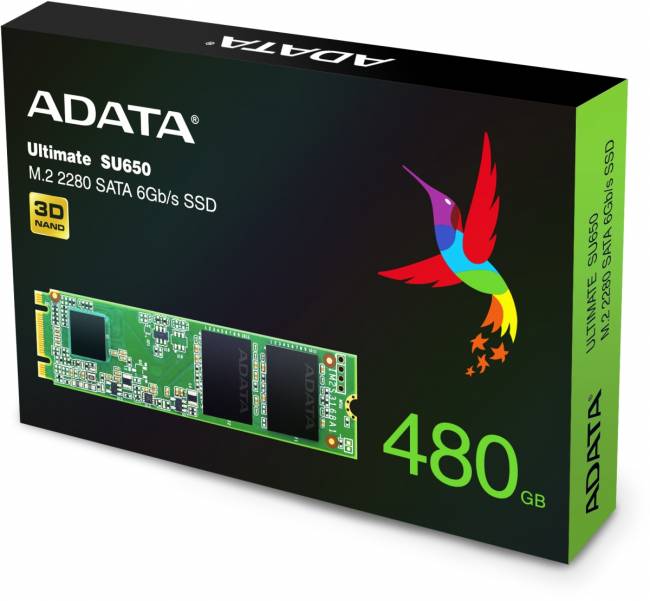 Твердотельный накопитель ADATA Ultimate SU650 ASU650NS38-480GT-C — для бизнеса и офиса Твердотельный накопитель ADATA Ultimate SU650 ASU650NS38-480GT-C — для бизнеса и офиса