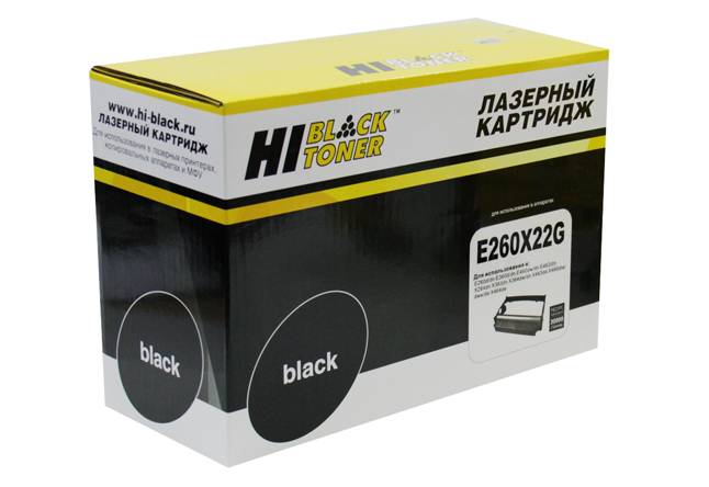 Драм-юнит Hi-Black (HB-E260X22G) для Lexmark E260/E360/E460, 30K — для бизнеса и офиса Драм-юнит Hi-Black (HB-E260X22G) для Lexmark E260/E360/E460, 30K — для бизнеса и офиса
