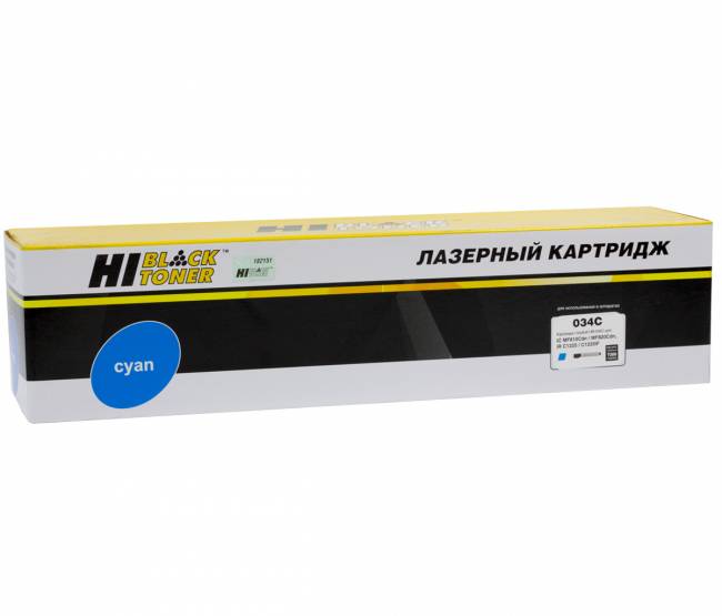 Тонер-картридж Hi-Black (HB-№034 C) для Canon iR Adv C1225/C1225iF/MF810/820, C, 7,3K — для бизнеса и офиса Тонер-картридж Hi-Black (HB-№034 C) для Canon iR Adv C1225/C1225iF/MF810/820, C, 7,3K — для бизнеса и офиса