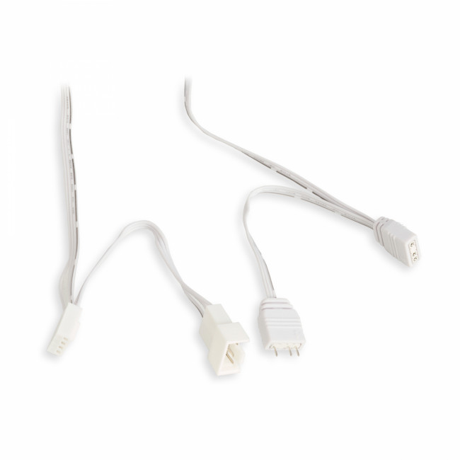 Корпус без блока питания HSPD F510-TGWH-ARGB — для бизнеса и офиса