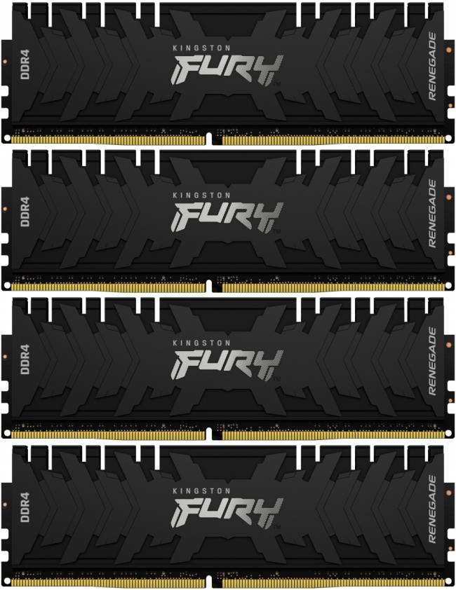 Память оперативная Kingston FURY Renegade KF430C15RBK4/32 — для бизнеса и офиса Память оперативная Kingston FURY Renegade KF430C15RBK4/32 — для бизнеса и офиса