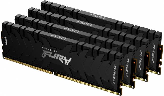 Память оперативная Kingston FURY Renegade KF430C15RBK4/32 — для бизнеса и офиса Память оперативная Kingston FURY Renegade KF430C15RBK4/32 — для бизнеса и офиса