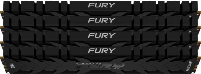 Память оперативная Kingston FURY Renegade KF430C15RBK4/32 — для бизнеса и офиса Память оперативная Kingston FURY Renegade KF430C15RBK4/32 — для бизнеса и офиса
