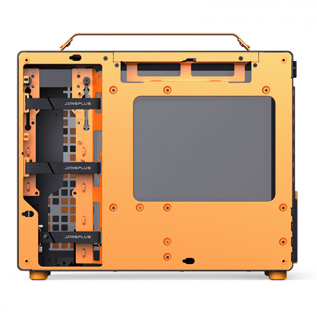 Корпус без блока питания JONSBO Jonsplus Z20 Orange/Black — для бизнеса и офиса