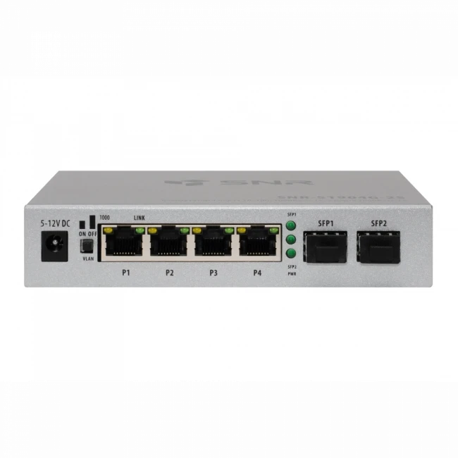 Коммутатор SNR SNR-S1904G-2S — для бизнеса и офиса