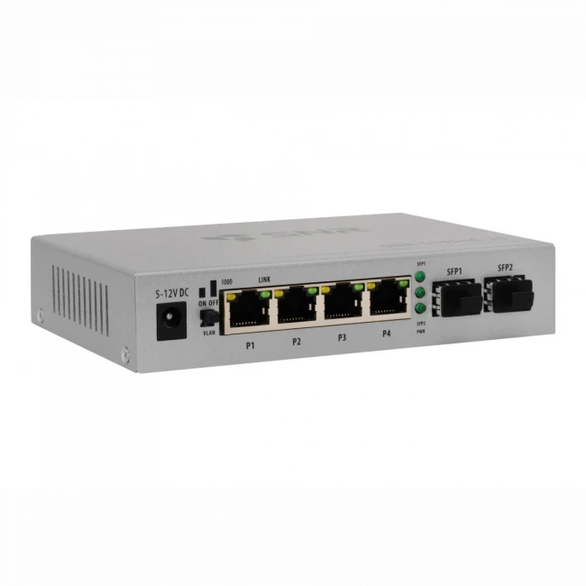 Коммутатор SNR SNR-S1904G-2S — для бизнеса и офиса