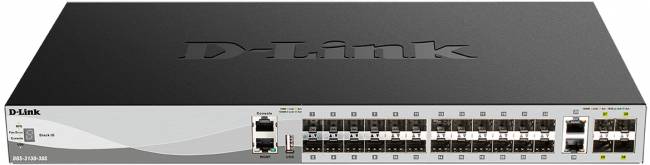 Коммутатор D-Link DGS-3130-30S/B1A — для бизнеса и офиса Коммутатор D-Link DGS-3130-30S/B1A — для бизнеса и офиса