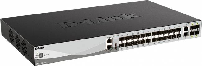 Коммутатор D-Link DGS-3130-30S/B1A — для бизнеса и офиса Коммутатор D-Link DGS-3130-30S/B1A — для бизнеса и офиса