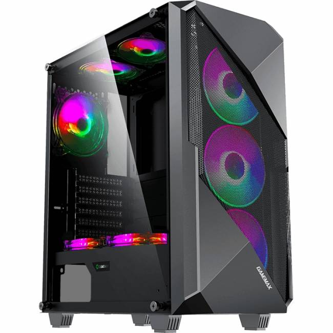 Компьютерный корпус, без блока питания ATX GameMax Revolt — для бизнеса и офиса Компьютерный корпус, без блока питания ATX GameMax Revolt — для бизнеса и офиса