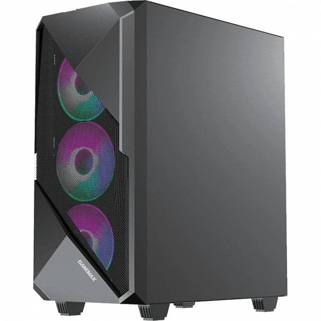 Компьютерный корпус, без блока питания ATX GameMax Revolt — для бизнеса и офиса Компьютерный корпус, без блока питания ATX GameMax Revolt — для бизнеса и офиса