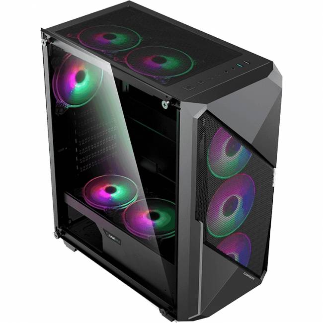 Компьютерный корпус, без блока питания ATX GameMax Revolt — для бизнеса и офиса Компьютерный корпус, без блока питания ATX GameMax Revolt — для бизнеса и офиса